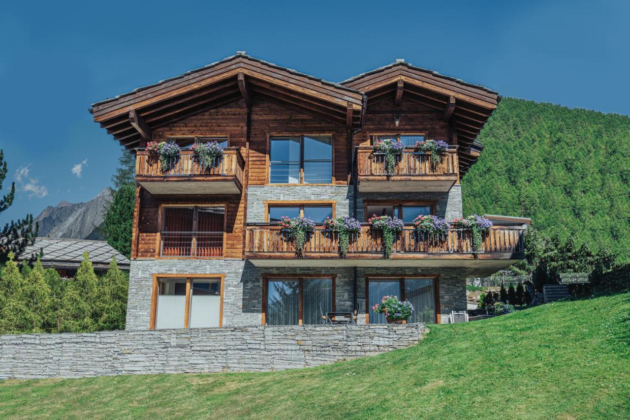 Ferienhaus Casa Luna Zermatt Buitenkant foto